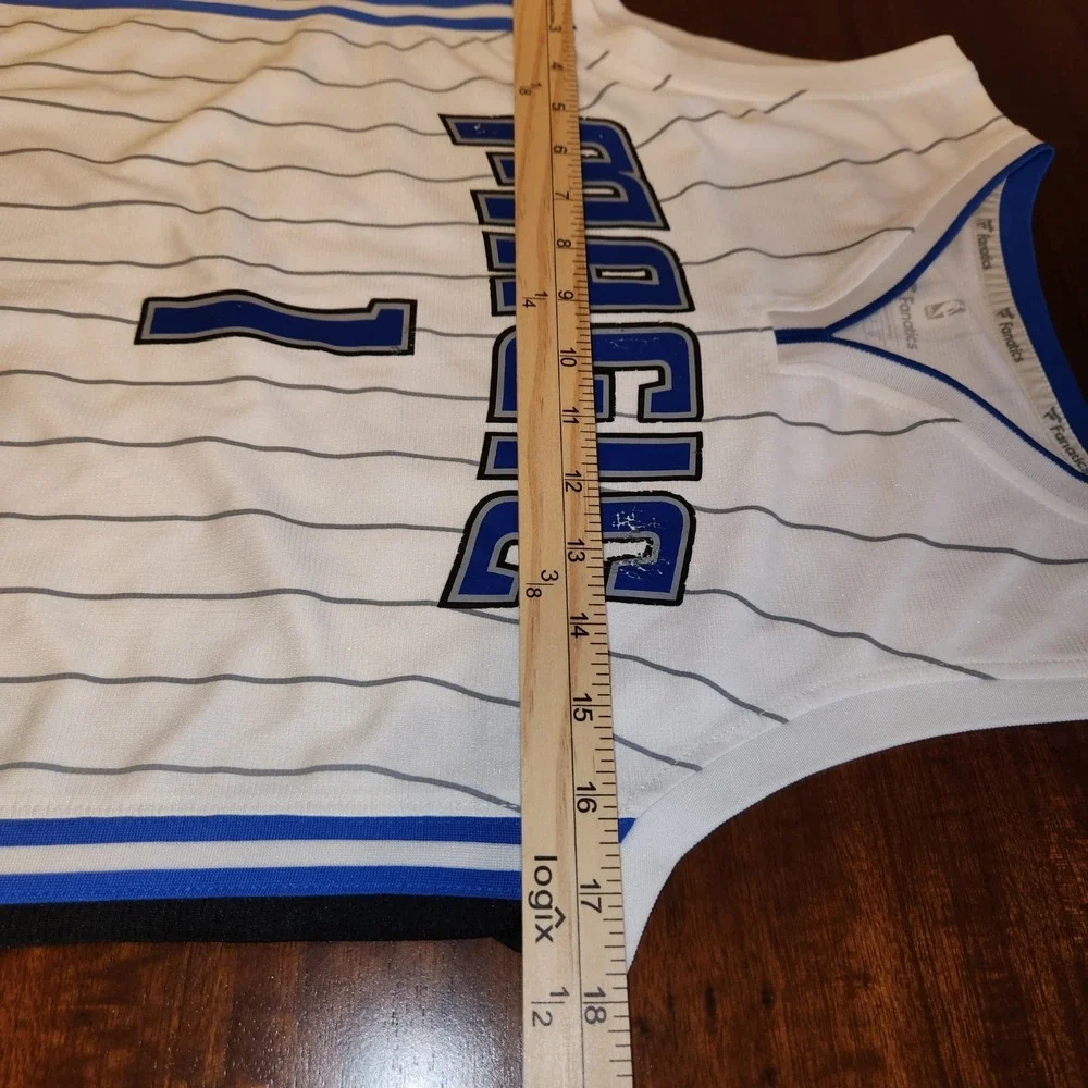 Fanatics NBA Orlando Magic Jersey #1 Isaac Youth‎ Size Large White Jersey